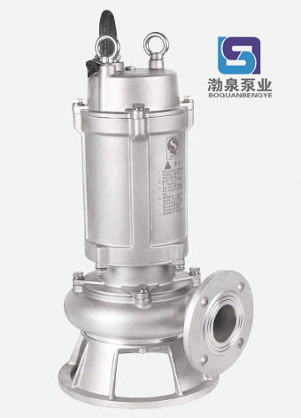 WQ15-20-2.2S_不锈钢耐腐耐酸碱可带切割潜水排污泵